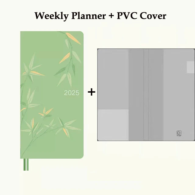 Kinbor 2025 Week Planner Notebook Daily Weekly Plan Journal Personal Diary Calendar Time Management Goals Setting Schedule