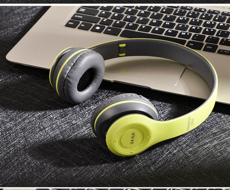 Stereo P47 Headset 5.0 Bluetooth Headset Folding Series Wireless Sports Game Headset for iPhone XiaoMi