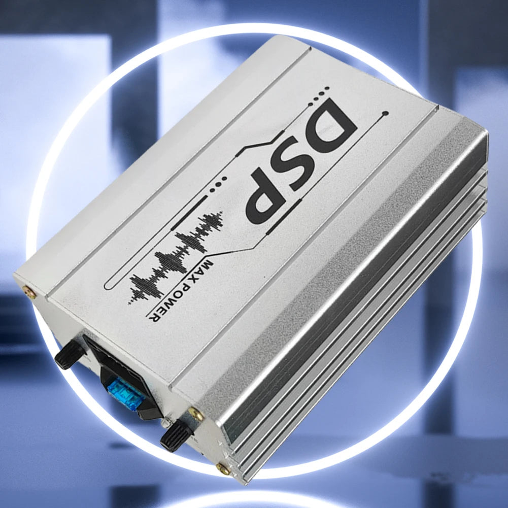 Car DSP Digital Audio Processor 4 In 6 Out Car Audio Digital Signal Processor Support APP Control for Car Audio Enhancement