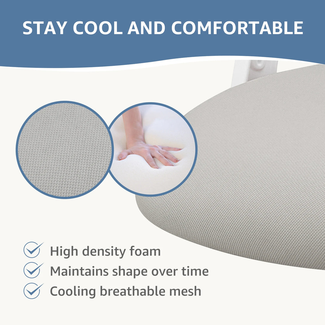 JHK Mesh Ergonomic Office Chair with Flip-Up Arms and Lumbar Support