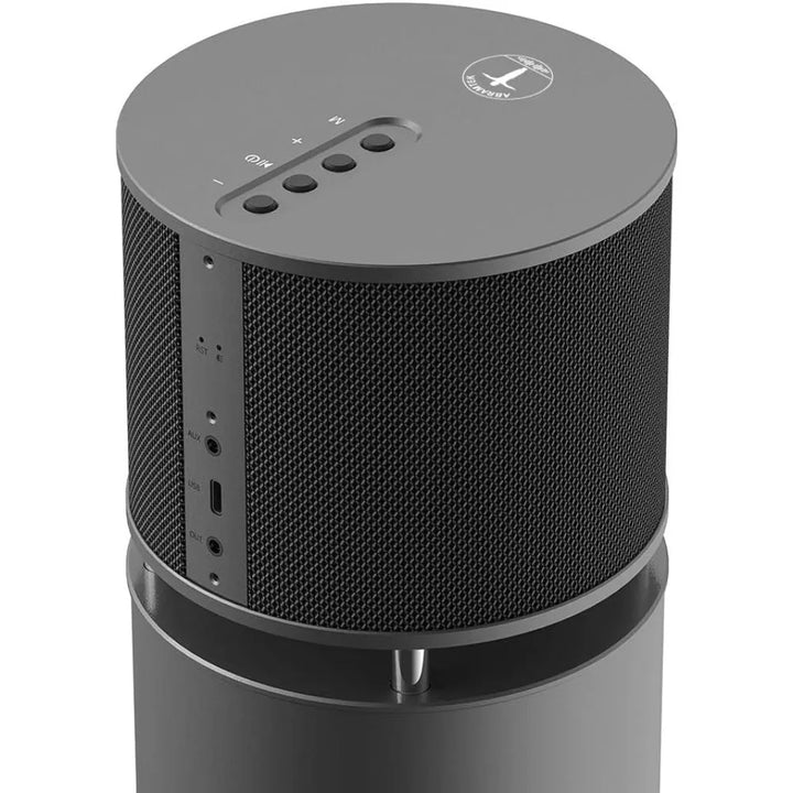 100W Bluetooth Speaker with Super Bass & 360° Sound – Grey