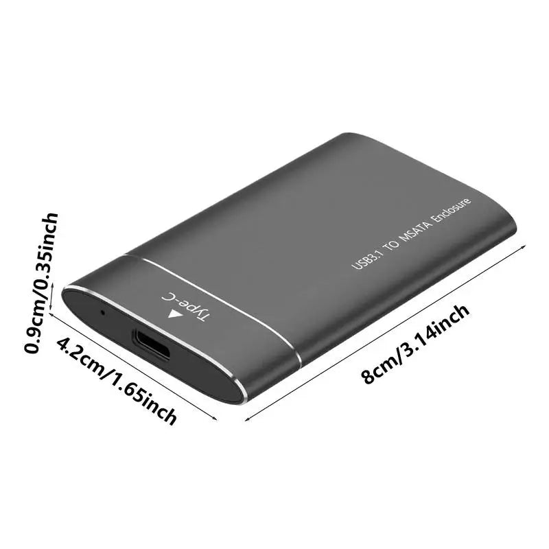 500GB USB External Hard Drive Ultra Slim External Harddrive USB Hard Drive Black Laptop External Hard Drive Data Storage