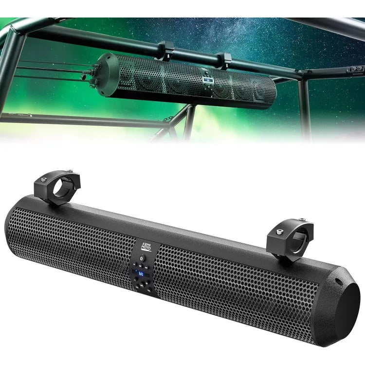 28" UTV Bluetooth Sound Bar with Subwoofers