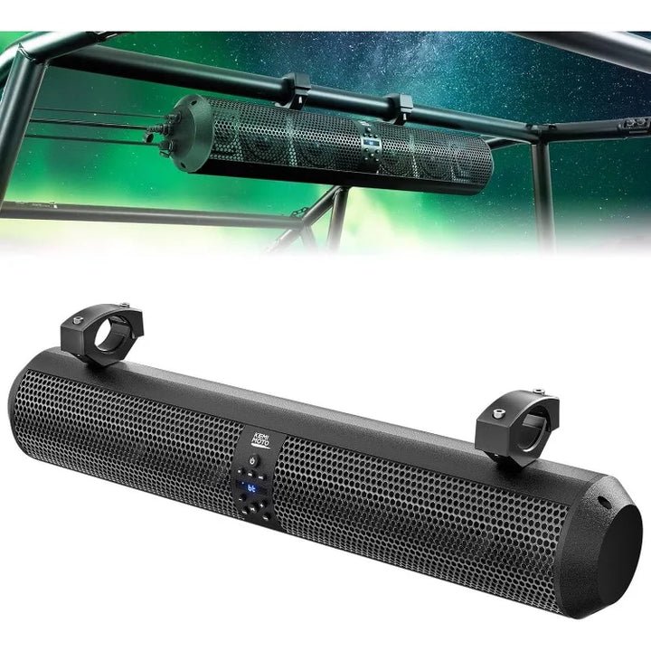 28" UTV Bluetooth Sound Bar with Subwoofers