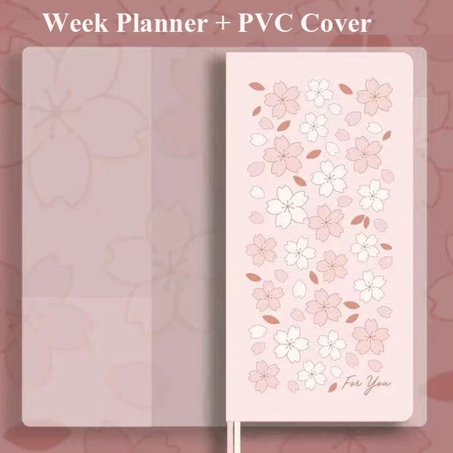 Kinbor 2025 Week Planner Notebook Daily Weekly Plan Journal Personal Diary Calendar Time Management Goals Setting Schedule