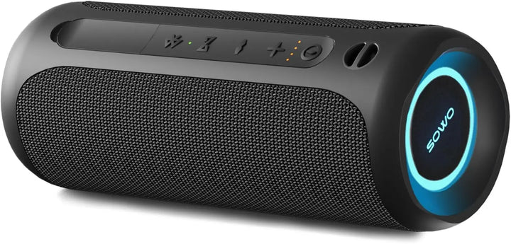 Wireless Portable Speaker,IPX7 Waterproof Bluetooth Speaker, 25W Loud Stereo Sound, Bassboom Technology, TWS Pairing