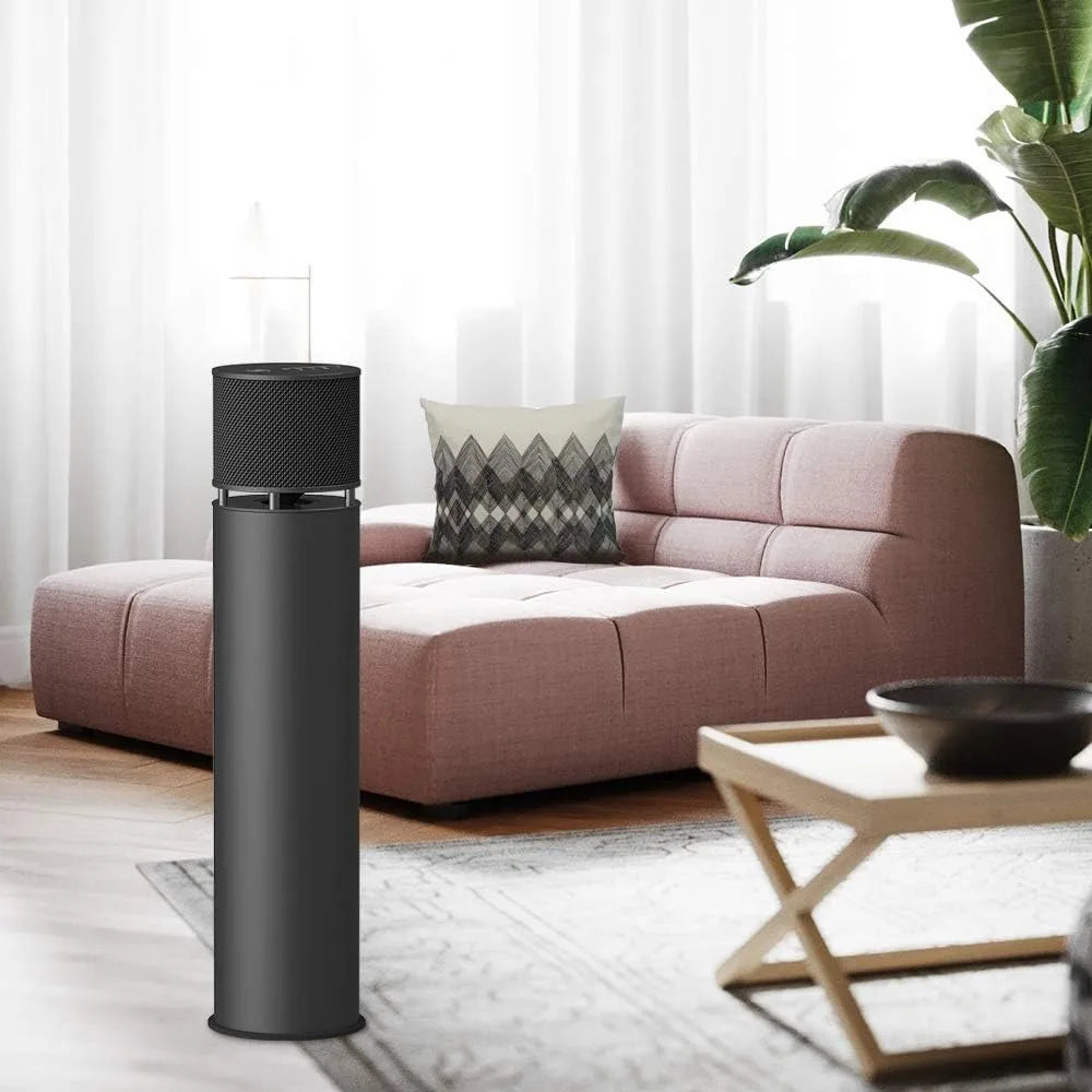 100W Bluetooth Speaker with Super Bass & 360° Sound – Grey