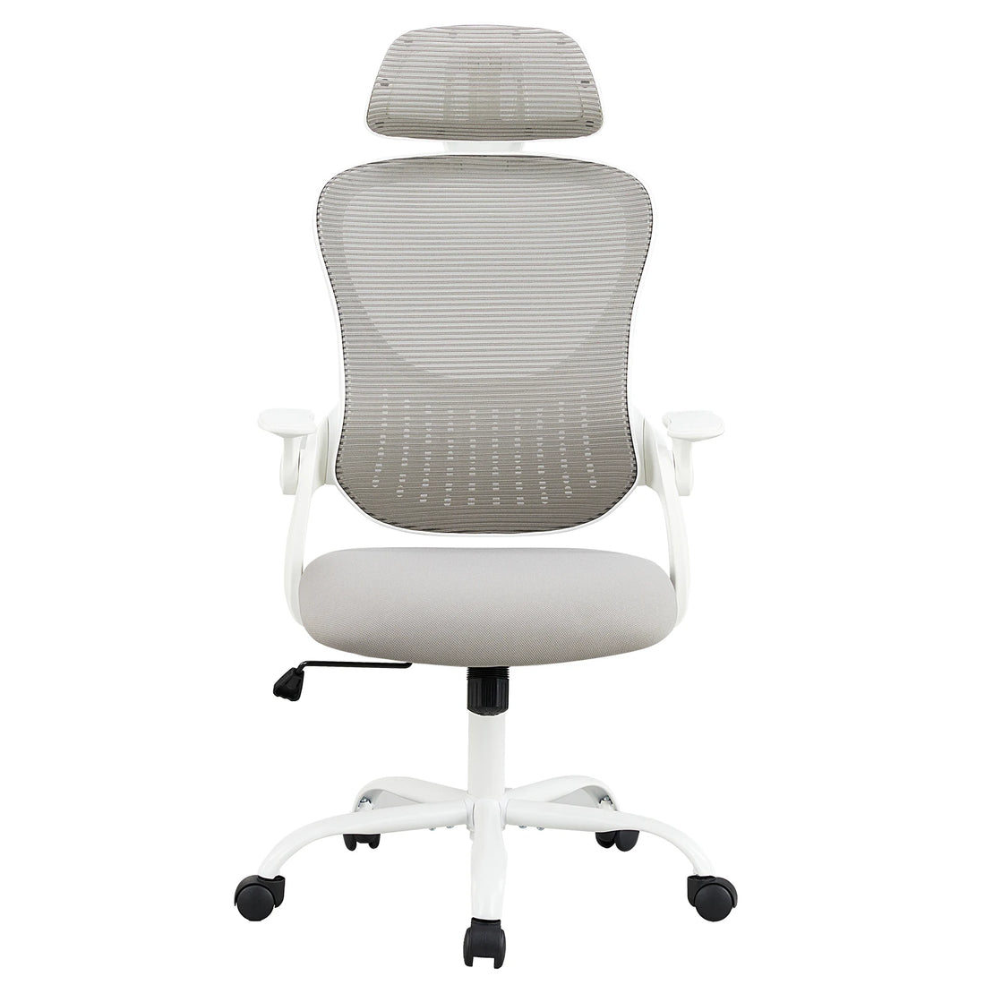JHK Mesh Ergonomic Office Chair with Flip-Up Arms and Lumbar Support
